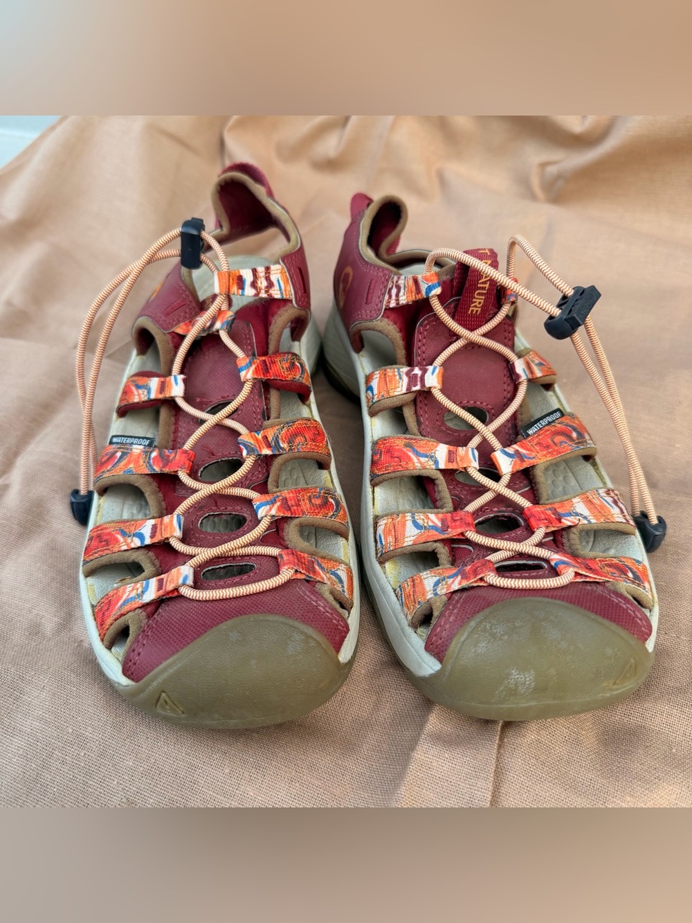 Keen Women's Astoria West x Outdoor Afro Fisherwoman Sandals Size 9 - Picture 3 of 8